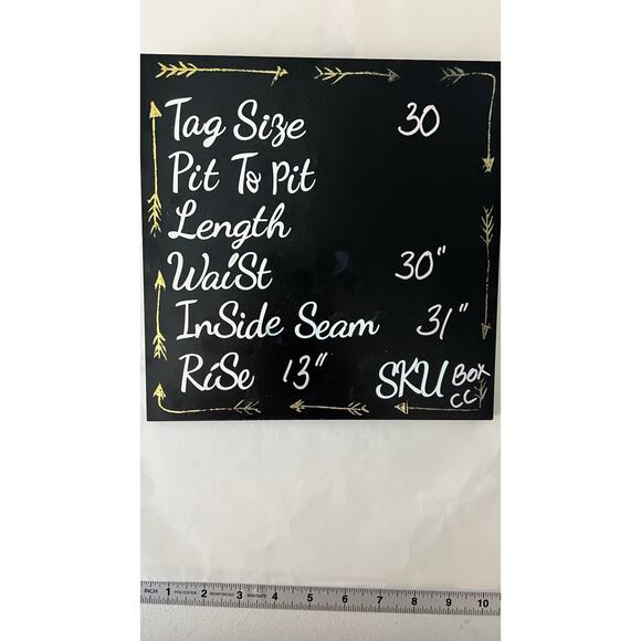 Pilcro X Anthropologie Black Wide Leg High Rise Lyocell Blend Stretch Pants 30 - Picture 11 of 11